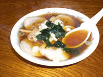 手打ち会津ラーメン白虎 料理